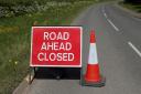 Foregate Street and Shaw Street are closed for repairs today (Sunday)
