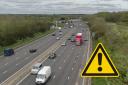 Warning to motorists in rush hour as M4 lane closed due to load spillage