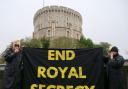 Protest held at Windsor Castle to 