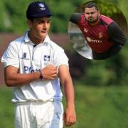 Slough and Buckinghamshire star Saif Zaib hit his highest-ever total of 181 runs, while Rishi Sharath (inset) took 3-58 in the draw at Finchampstead on Saturday.