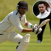 Burnham batsman Rizwan Nadeem and Fahad Raja (inset) managed 94 and 70 runs respectively in the 181-run win at Dinton in Division One of the Home Counties Premier League on Saturday.