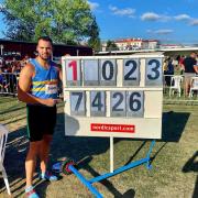 Taylor Campbell broke his own WSEH Club Record in the hammer with a throw of 74.26m in Leira, Portugal.