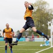 Slough Town striker Daniel Roberts bagged a brace - his eighth and ninth goals in the season - in the 2-1 win at Welling United in the National League South on Saturday.