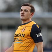 Slough Town midfielder Warren Harris scored his eighth goal of the season in the 1-0 win at Braintree Town in the National League South on Saturday.