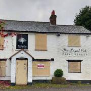 The closed Royal Oak Pub in Paley Street, Littlewick Green. Credit: Foundations Heritage