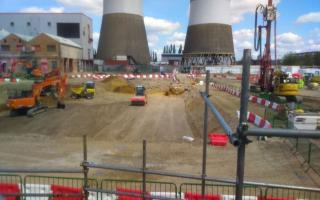 The Slough Heat and Power Site run by SSE in Edinburgh Avenue, Slough. Credit: SSE