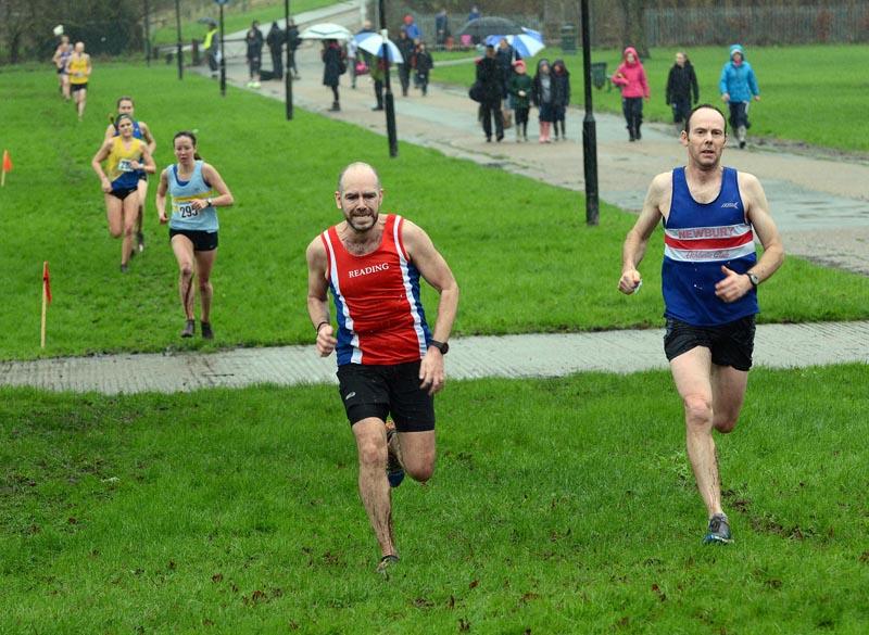 Berkshire runners brave mud and rain
