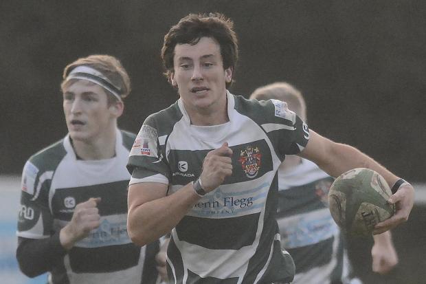 Sam Rowe scored the first try for Slough in the 26-0 win at Hungerford in the Berks, Bucks & Oxon Premier on Saturday.