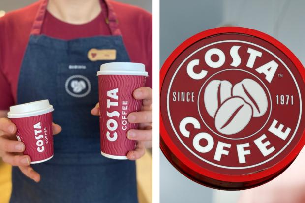 Costa launch new size of coffee, reduce prices and unveil revamped autumn menu. Pictures: Costa Coffee/PA Wire