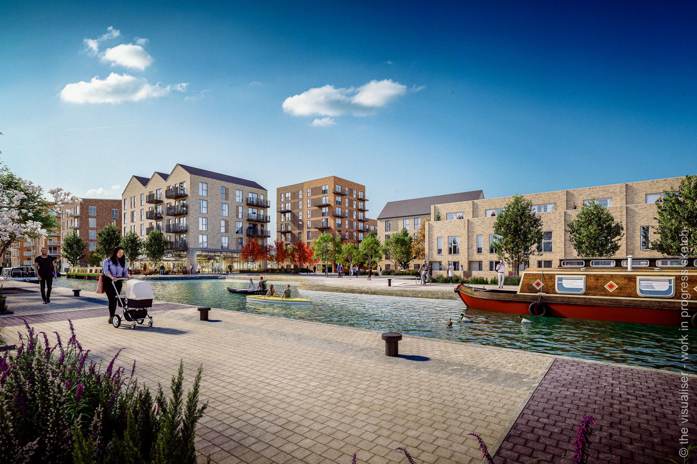 How Stoke Wharf could soon look if scheme gets approval