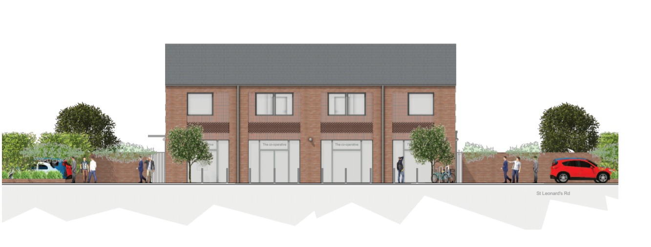 Mixed use redevelopment comprising a convenience store and five residential flats above at St Leonards Road, Windsor (20/03262/FULL).