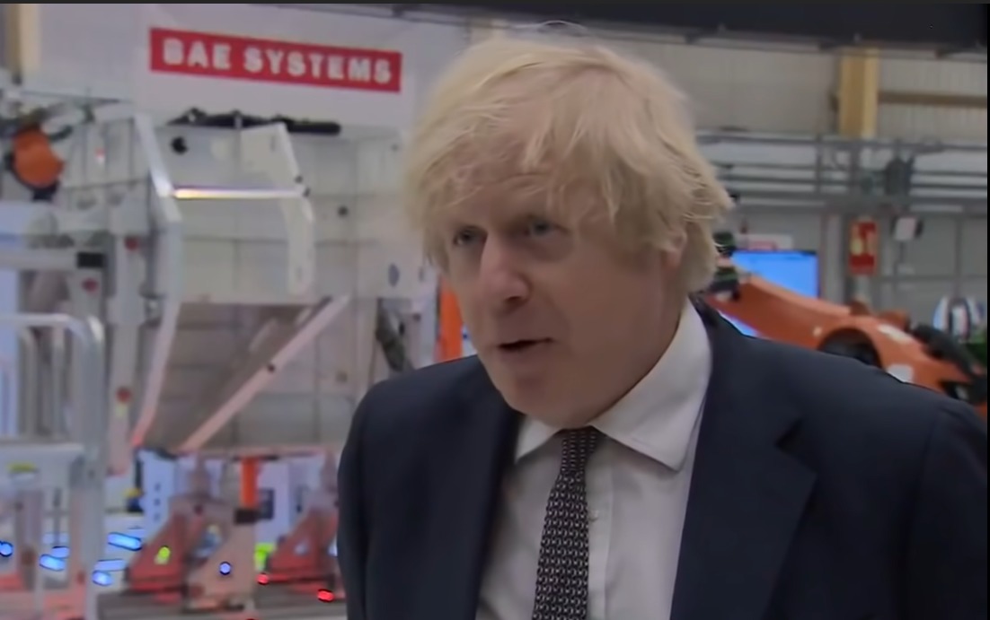 Prime Minister Boris Johnson warning of a potential third wave