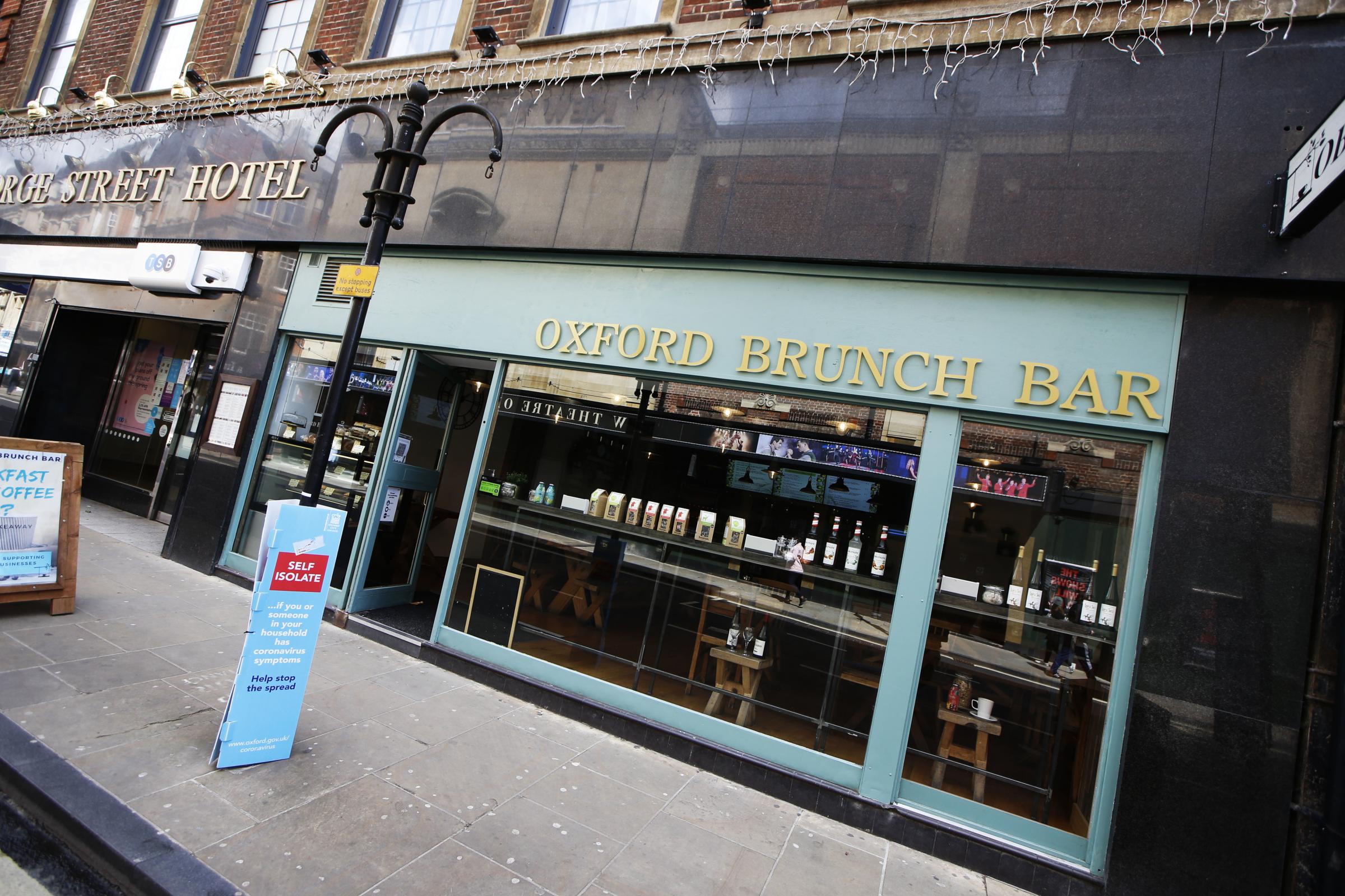 Oxford Brunch Bar on George Street. Picture by Ed Nix 