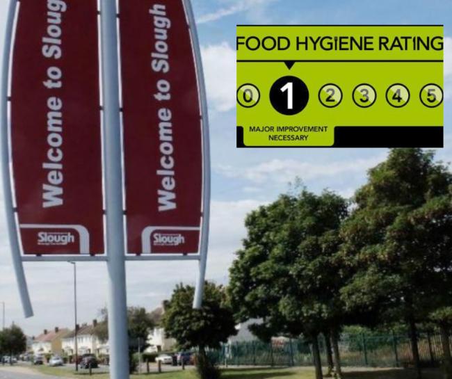 Slough hygiene ratings: Every business with a one star rating