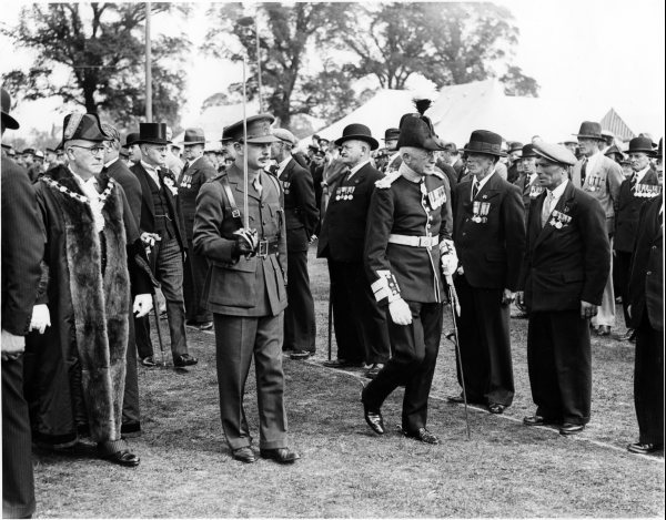 The Lord Lieutenant of Buckinghamshire in Slough back in 1938