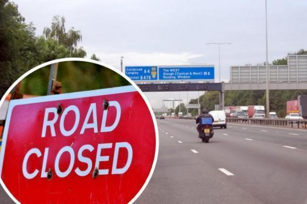 M4 closed AGAIN this weekend between Slough and Langley