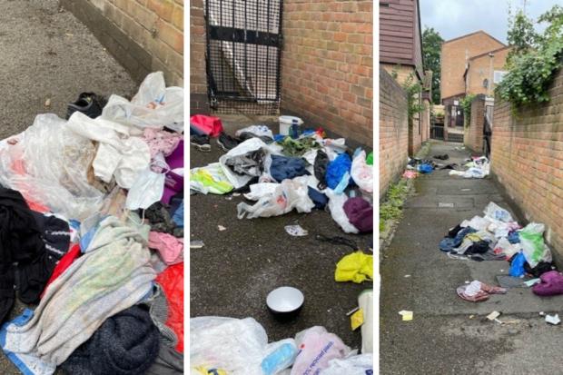 Disabled woman hits out after rubbish dumped close to Slough home