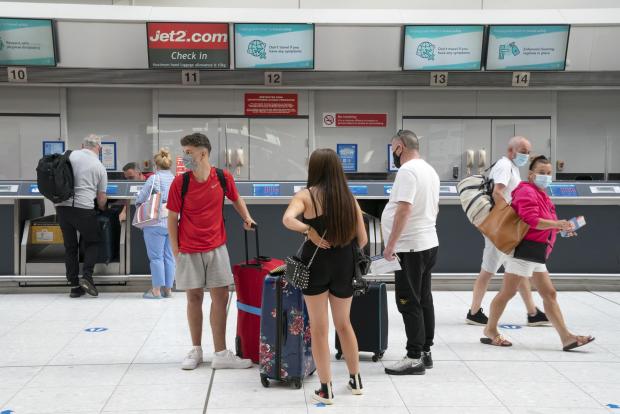 Slough Observer: Three hours is usually considered a long enough time to arrive at the airport before a long-haul flight (PA)