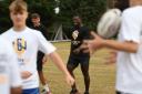 Christian was hands on during the camp in 2022 (David Howlett)
