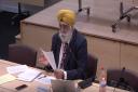 Cllr Harjinder Gahir, chair of the overview and scrutiny panel