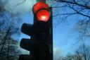 A traffic light showing a red signal (stock image)