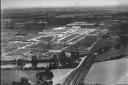 Aerial view over the Slough Motor Transport Repair Depot circa 1920