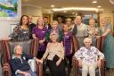 Gloria Hunniford visited Care UK's Mountbatten Grange
