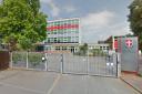 A jury has found that a 25-year-old took a knife into St Joseph's Catholic High School (pictured) in Slough