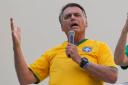 Former President Jair Bolsonaro addresses supporters during a rally in Sao Paulo (Andre Penner/AP)