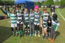 Players from Slough Rugby Club's Under-7/8 and U9s finished the season at the Twickenham Festival