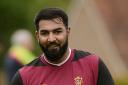 Daniyal Akhtar made 43 runs for Slough in the draw at Buckingham Town in Division One of the Home Counties Premier League on Saturday. PHOTO: Paul Johns.