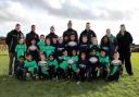 London Irish stars with school students during a Premiership Rugby Champions app training session. PHOTO: Cameron Geran/PPAUK.