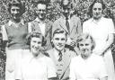 Pupils of the Special Education Research Group, Ron Lewin is centre front row, 1950