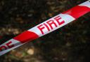 Front door set alight in arson attack in early morning