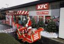 Slough KFC to be transformed into Christmas Sleigh Thru TODAY
