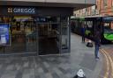 The incident occurred at a Greggs branch in Maidenhead (pictured)