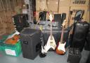Musical instruments seized