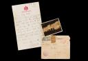 Wartime letter written by young Elizabeth II to a Canadian soldier on sale