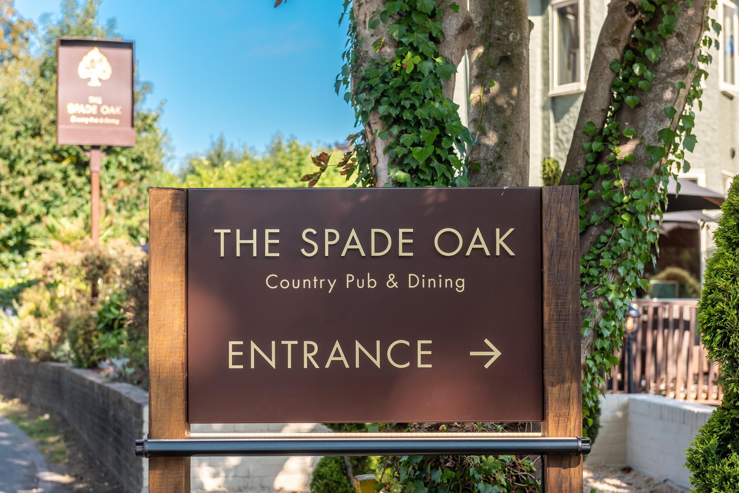 The Spade Oak has re-opened after a month closed due to a refurbishment