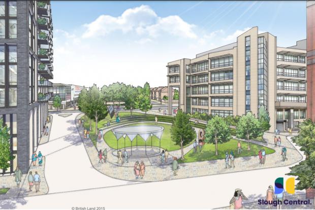 Slough Observer: Urban Park will be used as open space for residents and commuters to enjoy