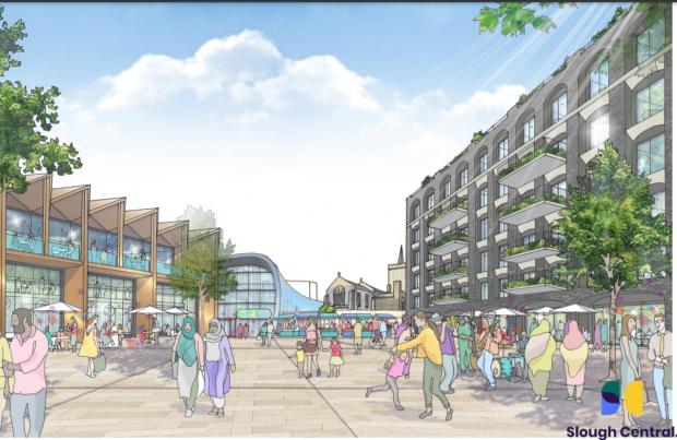 Slough Observer: Town square will be the "civic heart" of Slough