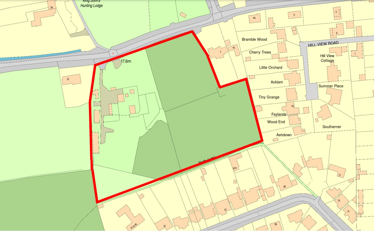 Overview of the planned site