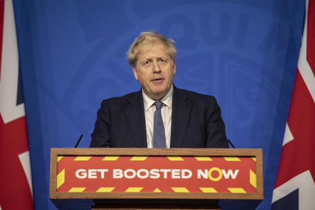 Slough Observer: Prime Minister Boris Johnson during a media briefing in Downing Street, London, on coronavirus