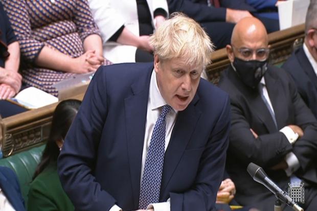 Boris Johnson is set to face an increasingly angry chorus of his own MPs at PMQs today (PA)