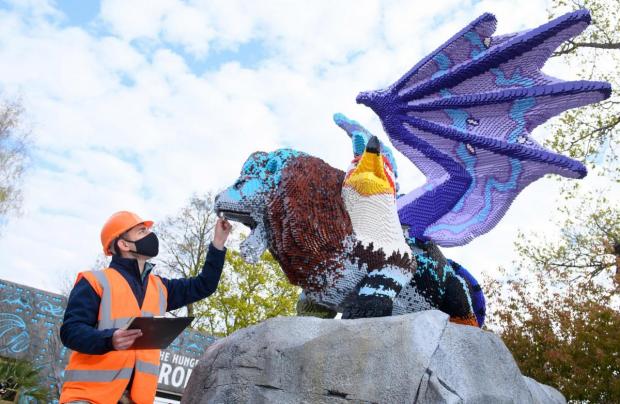 Slough Observer: A new mythical creature attraction was unvieled last year Image by J Hordle / INhouse Images