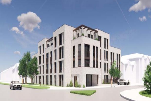 CG of the expected 18 flats in Slough