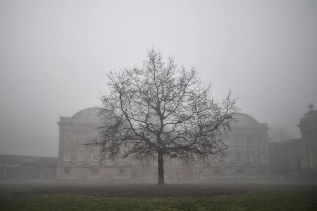 The Eye of York captured in 2019 by York Press Camera Club member Kieran Delaney - fog lingered over York.