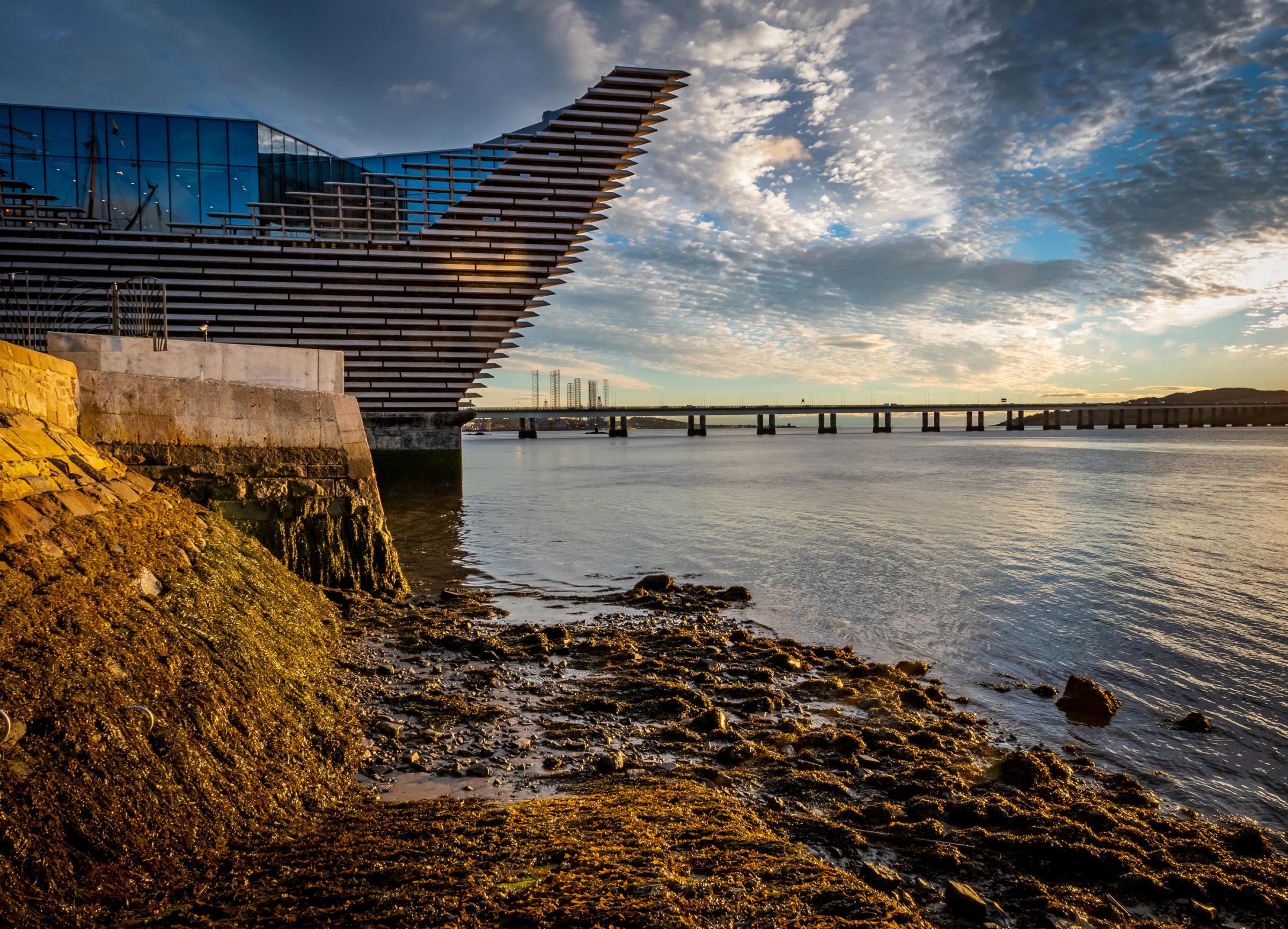 V&A Design Museum Dundee, Scotland . Picture credit: Alamy/PA. 