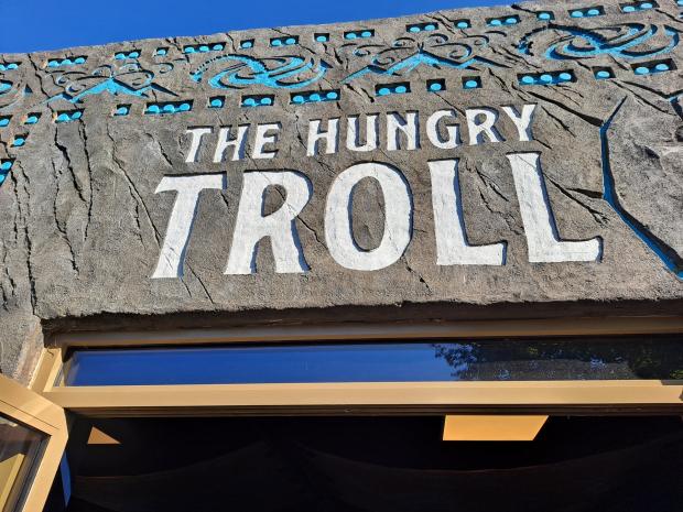 Slough Observer: The Hungry Troll Restaurant. (Emilia Kettle)