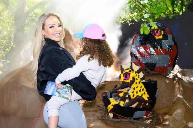 Slough Observer: Katie Piper enjoying the new magical forest experience. Picture: Legoland